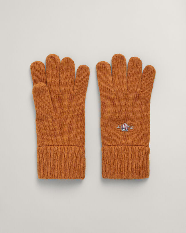 Teens Shield Knitted Gloves
