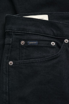 Slim Clean Wash Jeans — BLACK 1