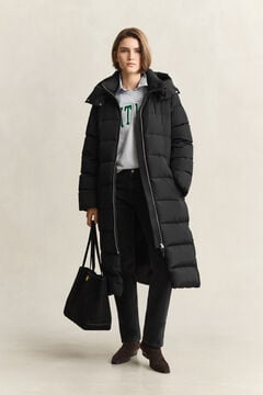 Long Down Coat — BLACK 11