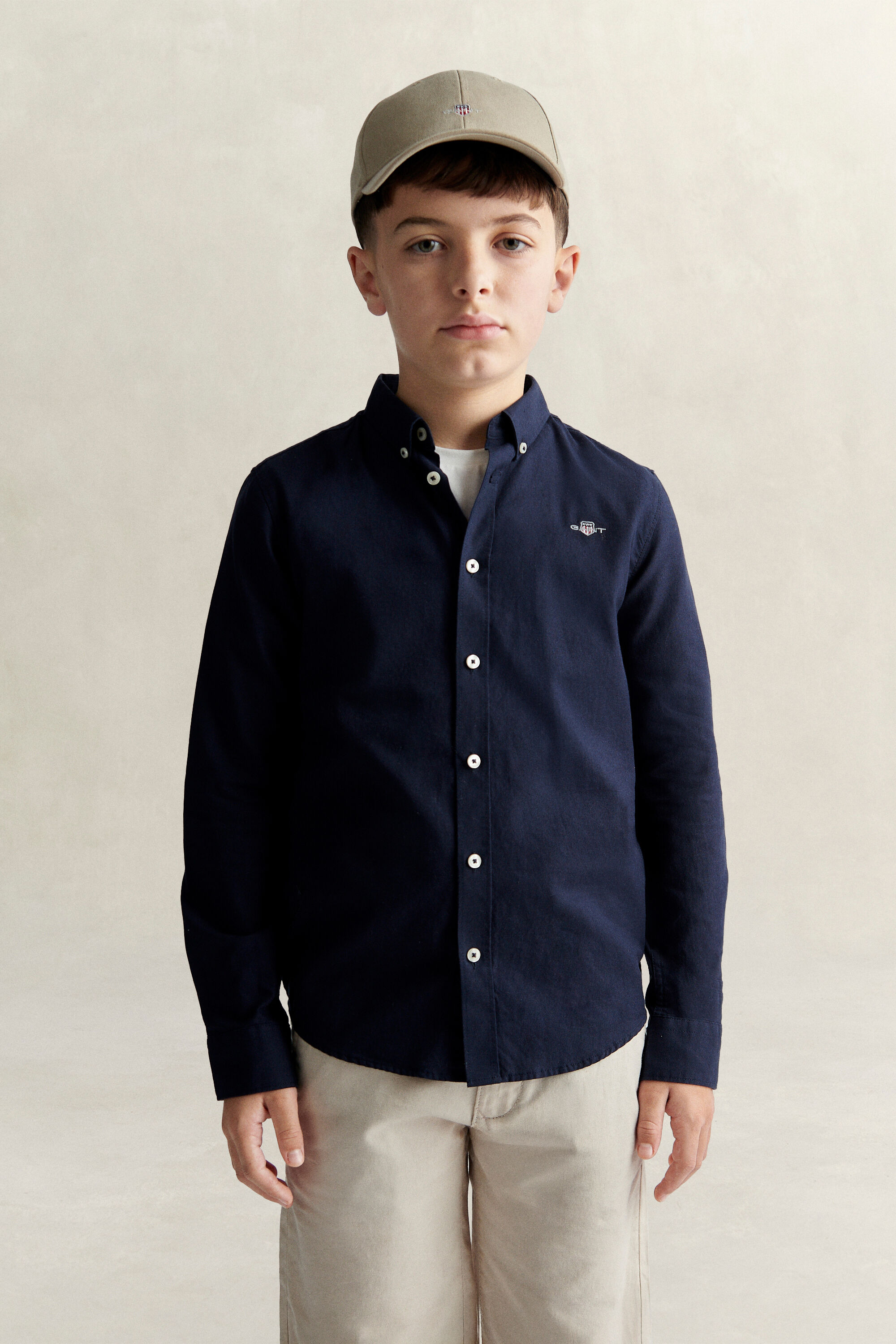 Teen Boys Shield Oxford Shirt