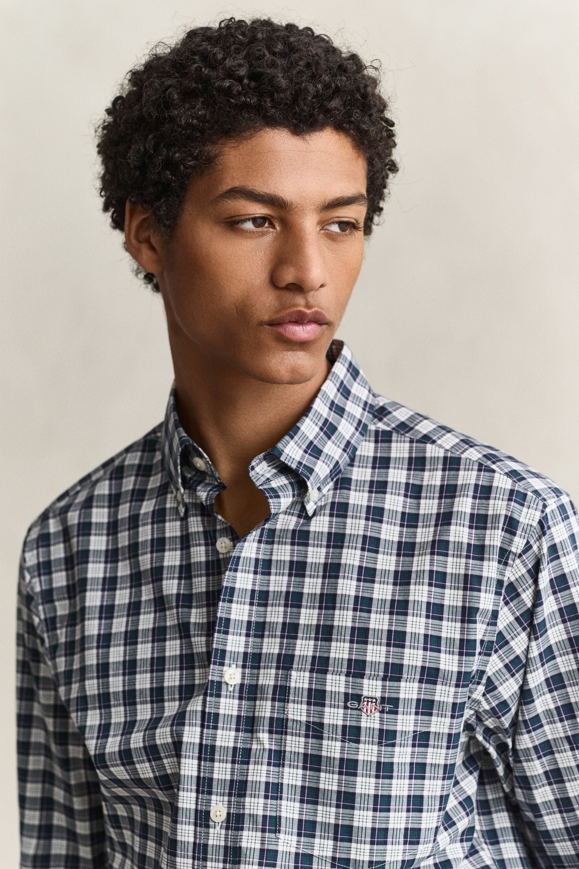 Checked Poplin Shirt