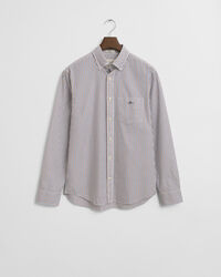 Regular Fit Striped Classic Poplin Shirt