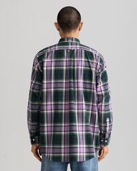 Oversized Twill Check Shirt