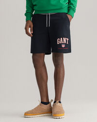Retro Shield Sweat Shorts