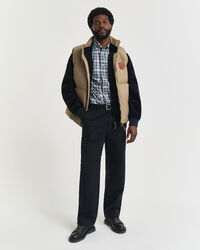 Regular Fit Checked Archive Poplin Shirt