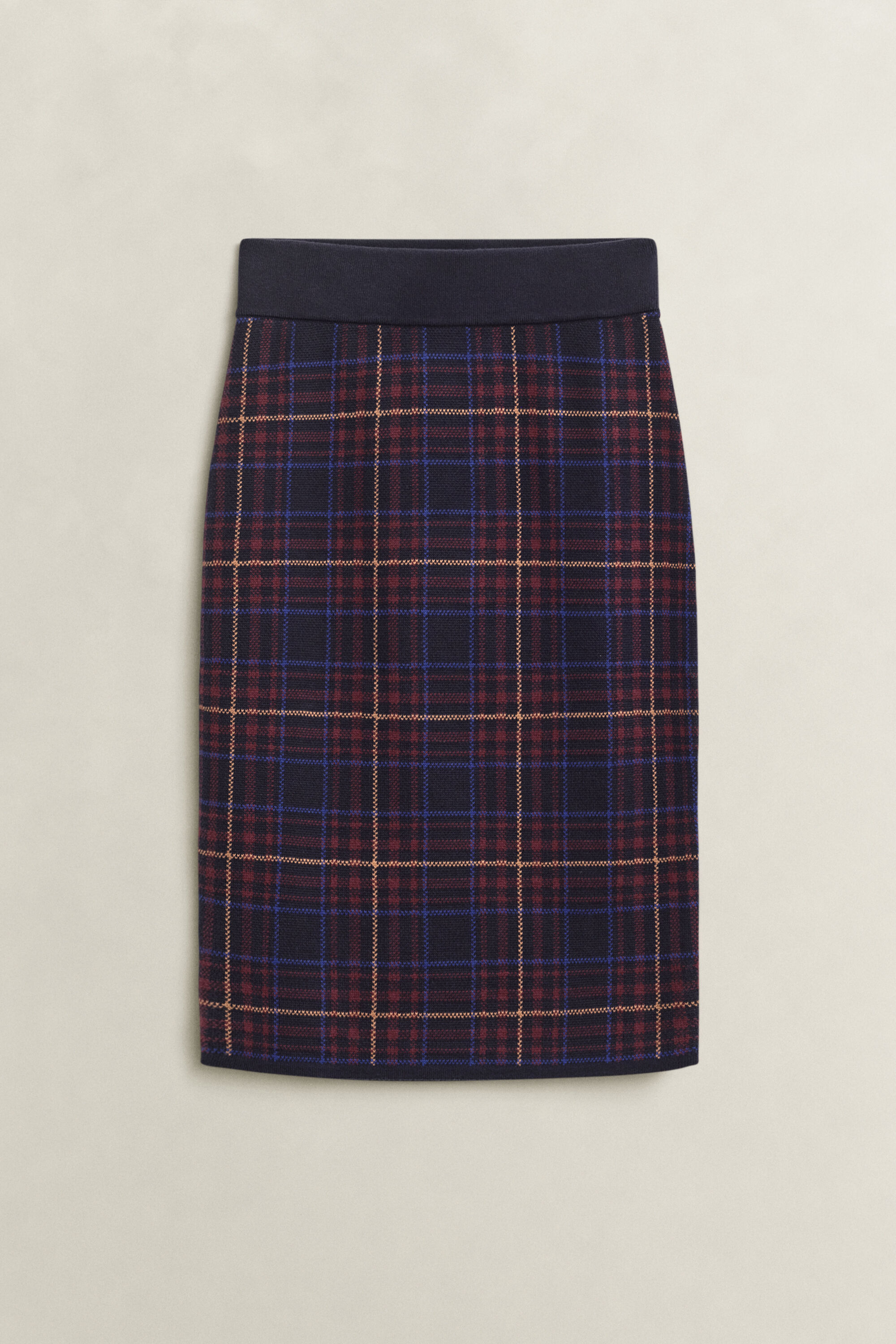 Checked Skirt