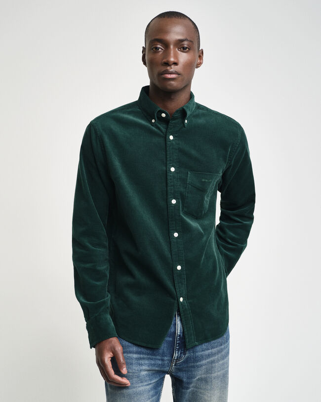 Regular Fit Corduroy Shirt