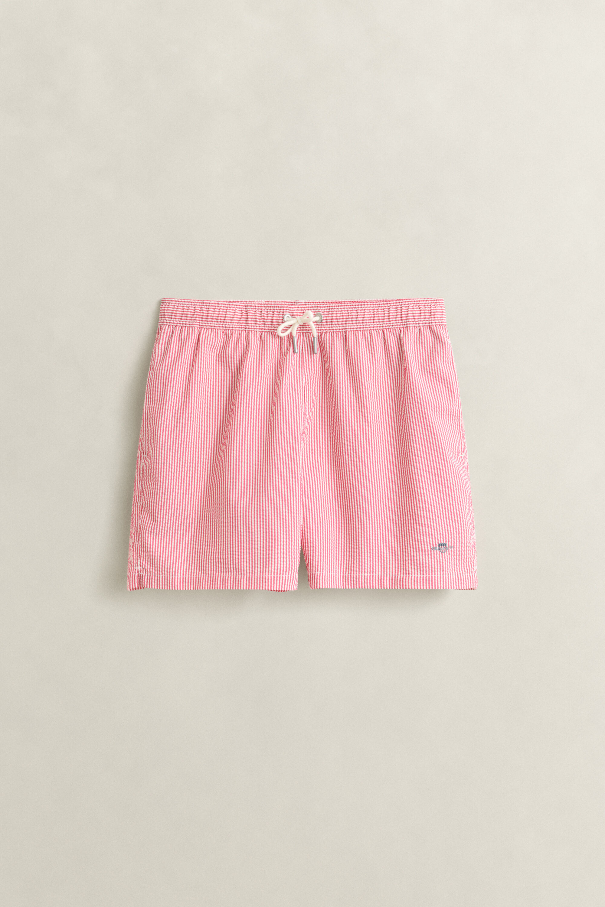 Striped Seersucker Swim Shorts