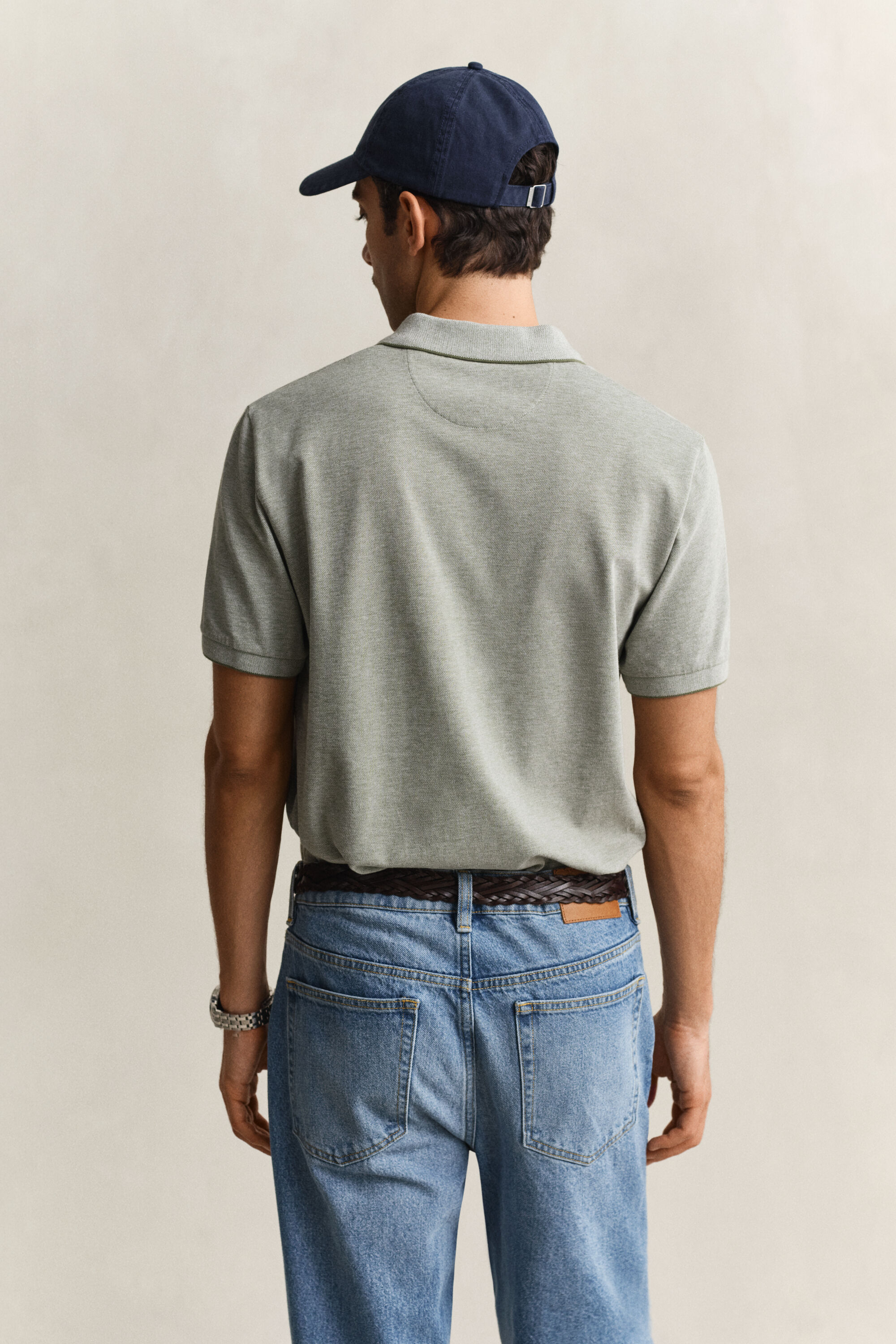 Two-Toned Polo Shirt