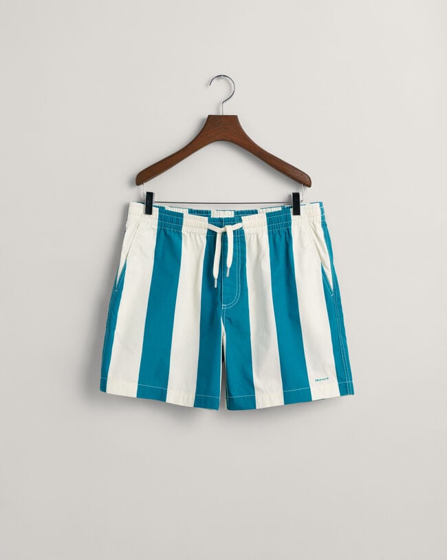 Striped Drawcord Shorts