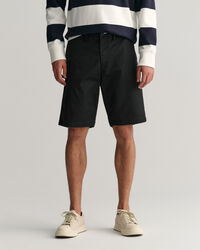 Relaxed Fit Twill Shorts