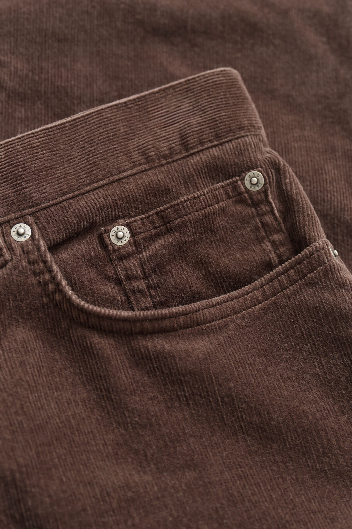 Corduroy Jeans — BLACK BROWN