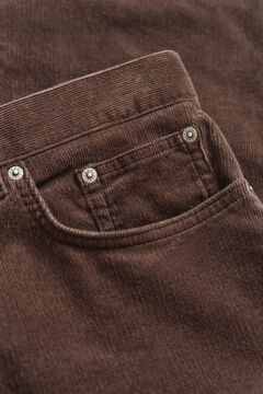 Corduroy Jeans — BLACK BROWN 3