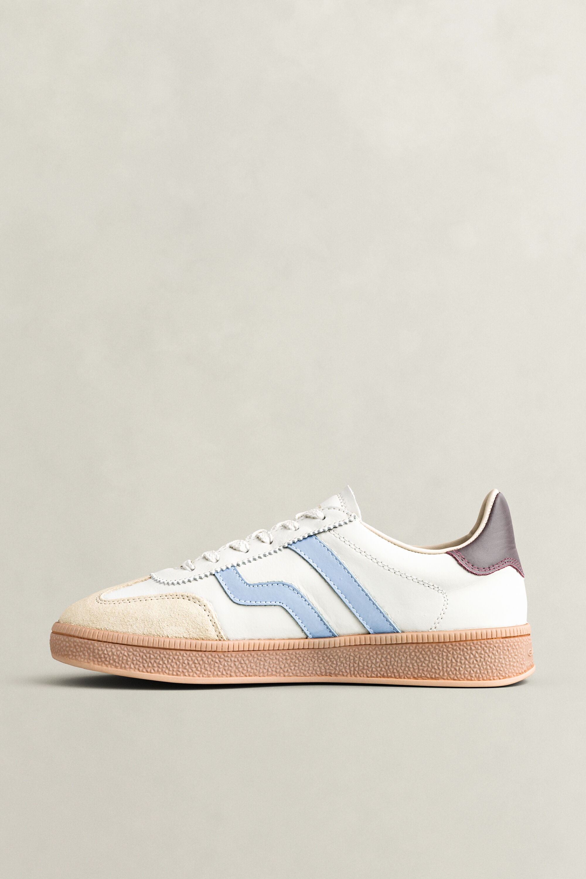 Cuzima Leather Sneakers — RICH BLUE