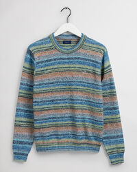 Space-Dyed Crew Neck Sweater