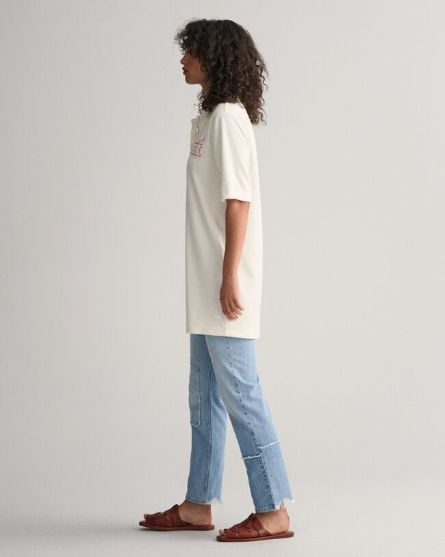 Terry Cloth Polo Dress