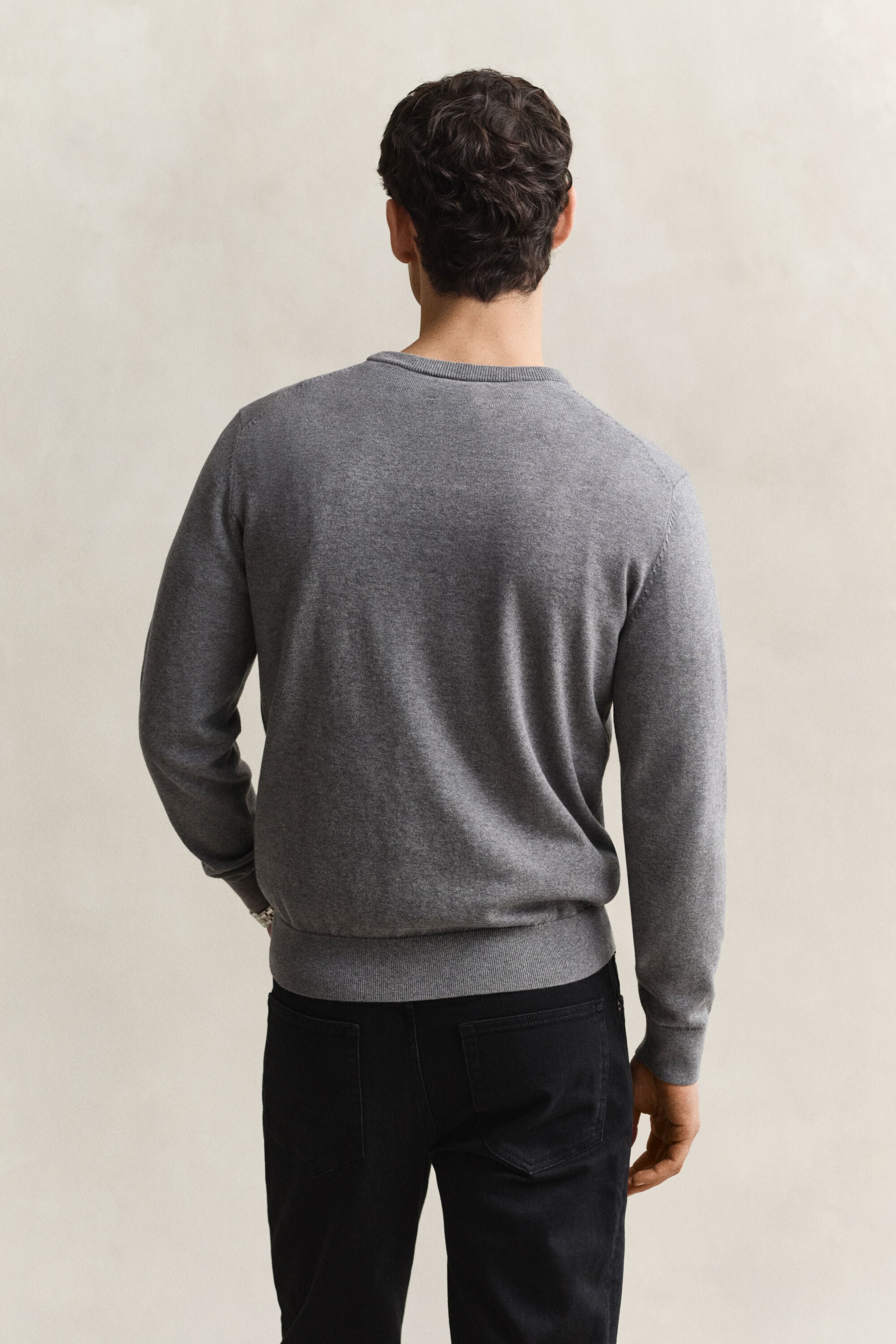 Cotton Crew Neck Sweater