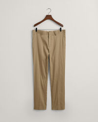 Slim Fit Cotton Linen Suit Pants
