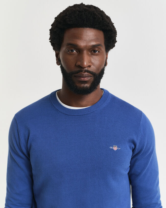 Classic Cotton Crew Neck Sweater