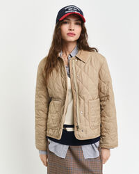 Quilted Corduroy Detailed Jacket
