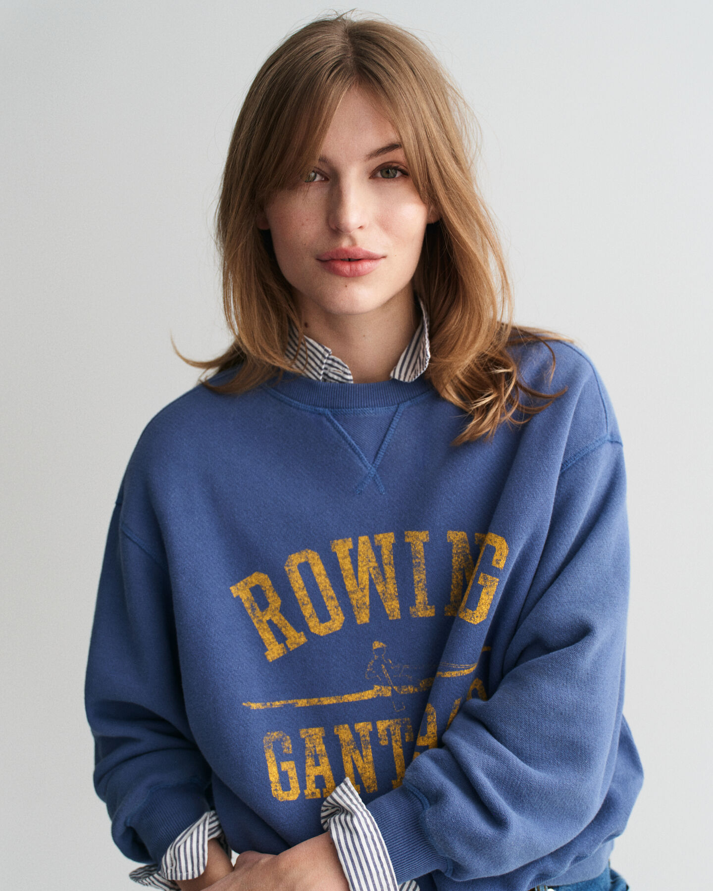 Graphic Crew Neck Sweatshirt