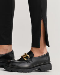 Side Zip Jersey Leggings