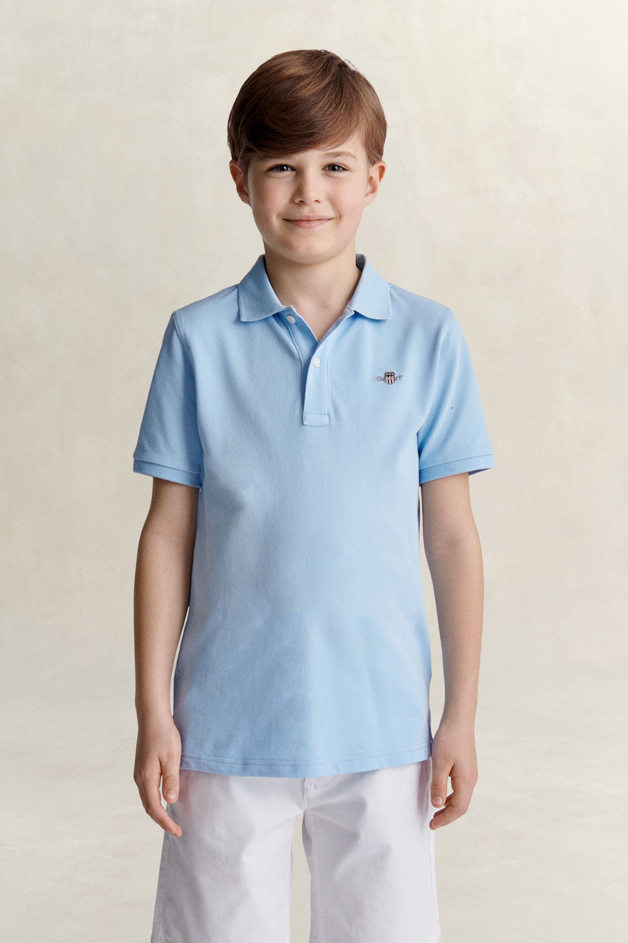 Teen Boys Shield Polo Sweater