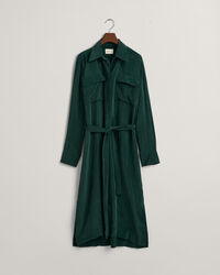 Relaxed Fit Utility Shirt Dress