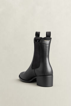 St Broomly Leather Chelsea Boots — BLACK 3