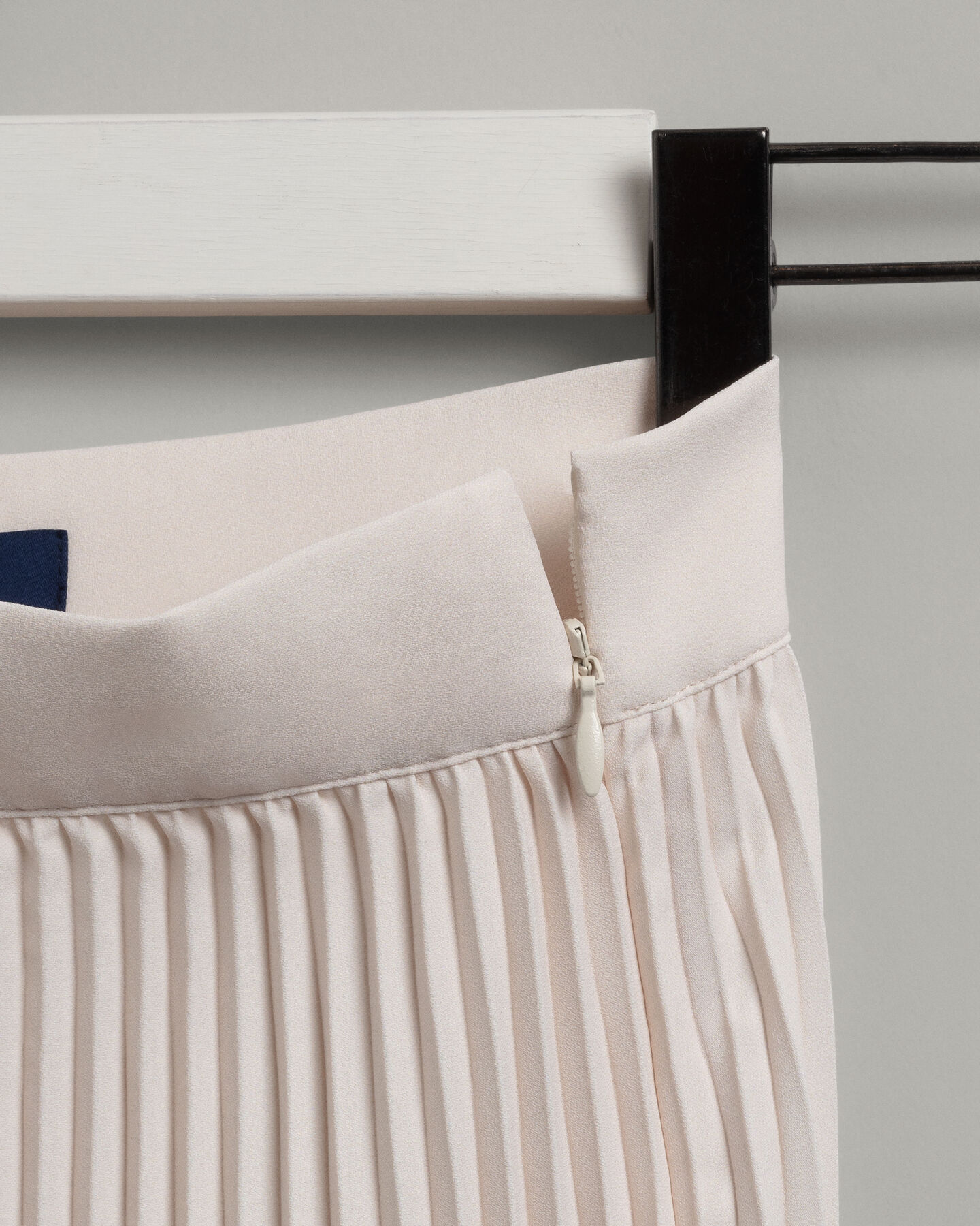 Stripe Pleated Skirt