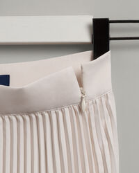 Stripe Pleated Skirt