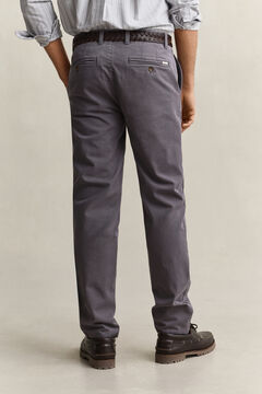 Slim Fit Comfort Chinos — DUSKY ANTHRACITE 2