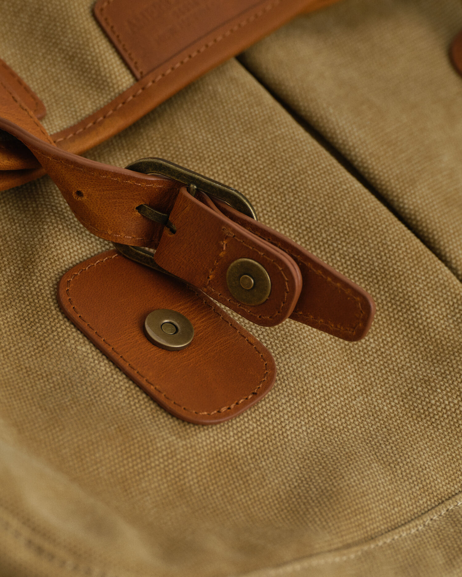 Washed Canvas Fishing Bag