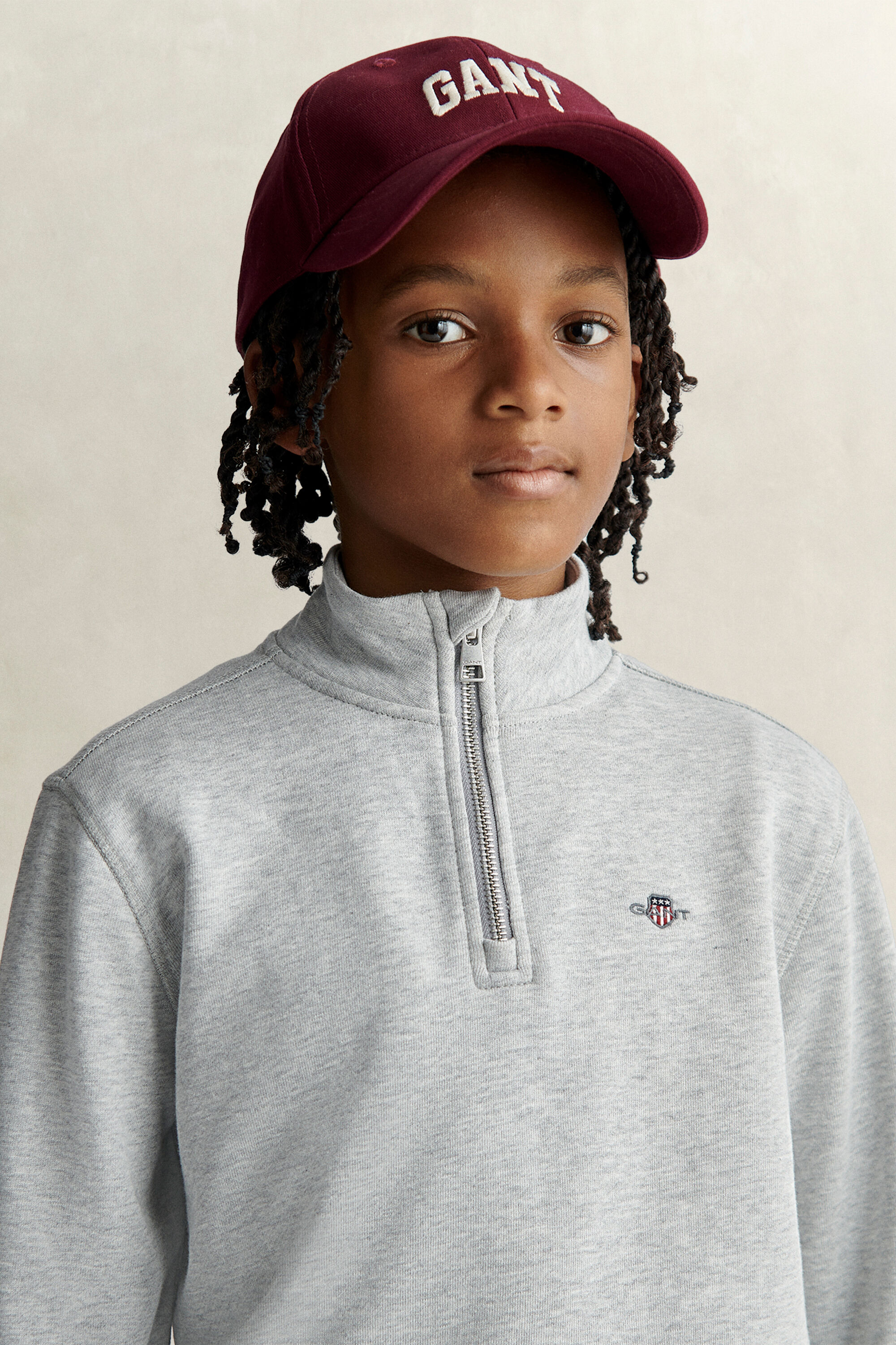 Teen Boys Half Zip Sweatshirt