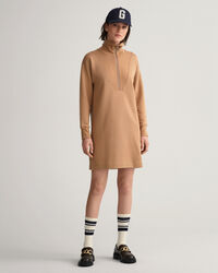 Half-Zip Sweat Dress