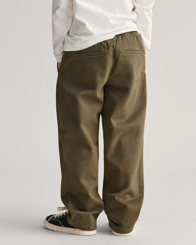 Kids Woven Pull-On Pants