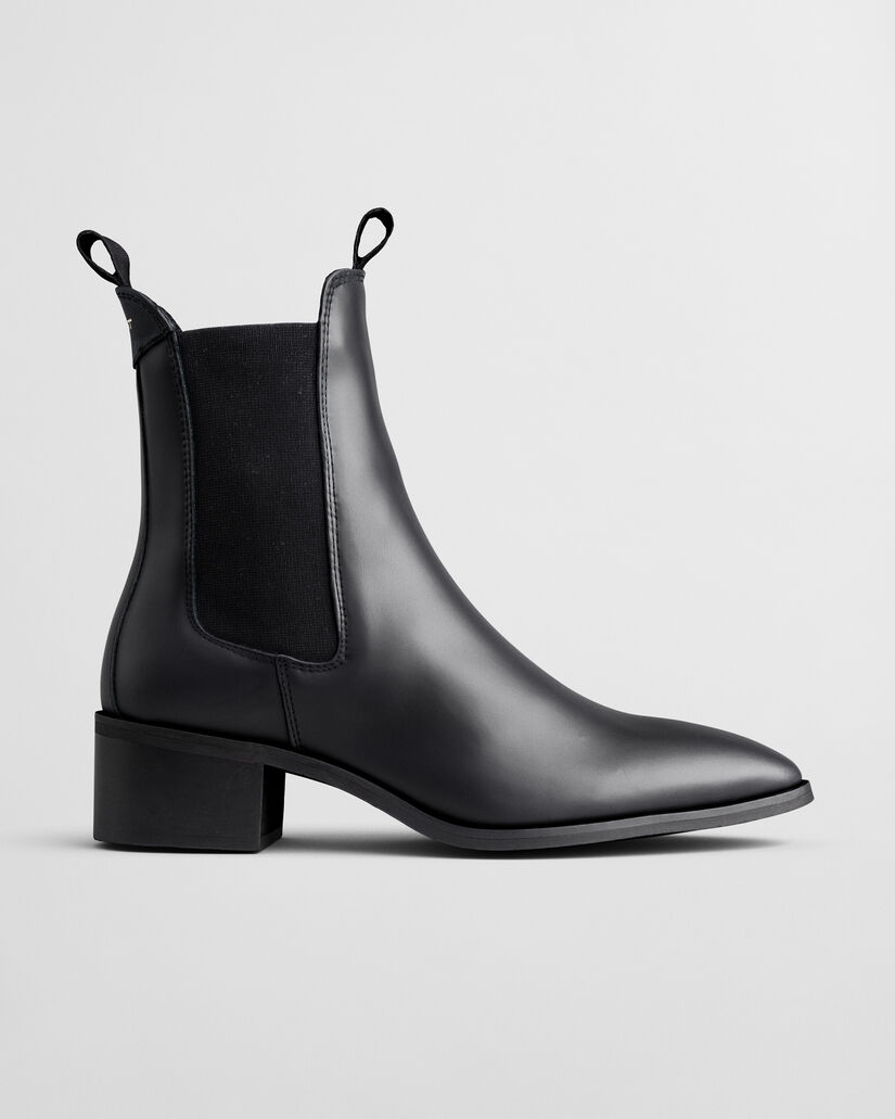 St Broomly Leather Chelsea Boots