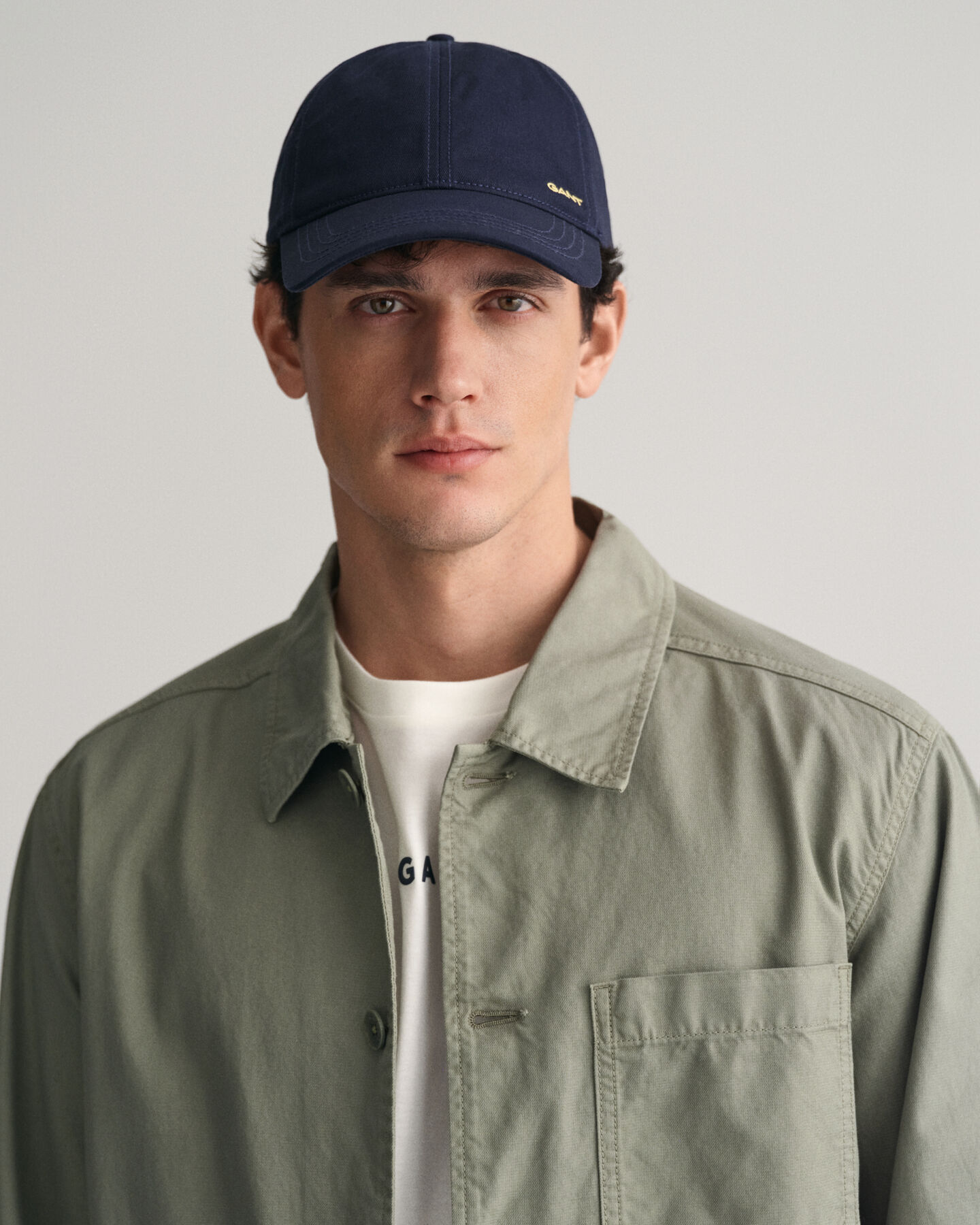 Garment-Dyed Overshirt