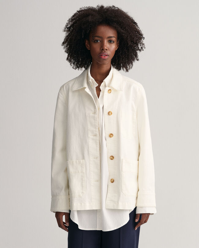 Twill Shirt Jacket