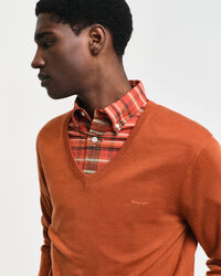 Extra Fine Merino Wool V-Neck Sweater