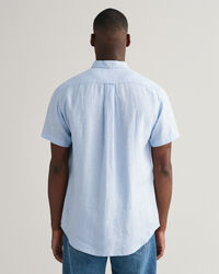 Regular Fit Linen Short Sleeve Shirt