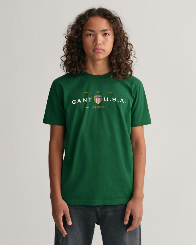 Teens Banner Shield T-Shirt