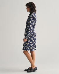 Floral Print Shirt Dress