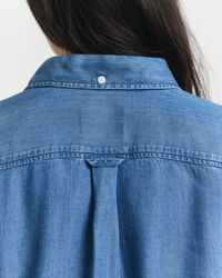 Relaxed Fit Indigo Shirt