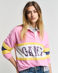 Color Blocked Rugger