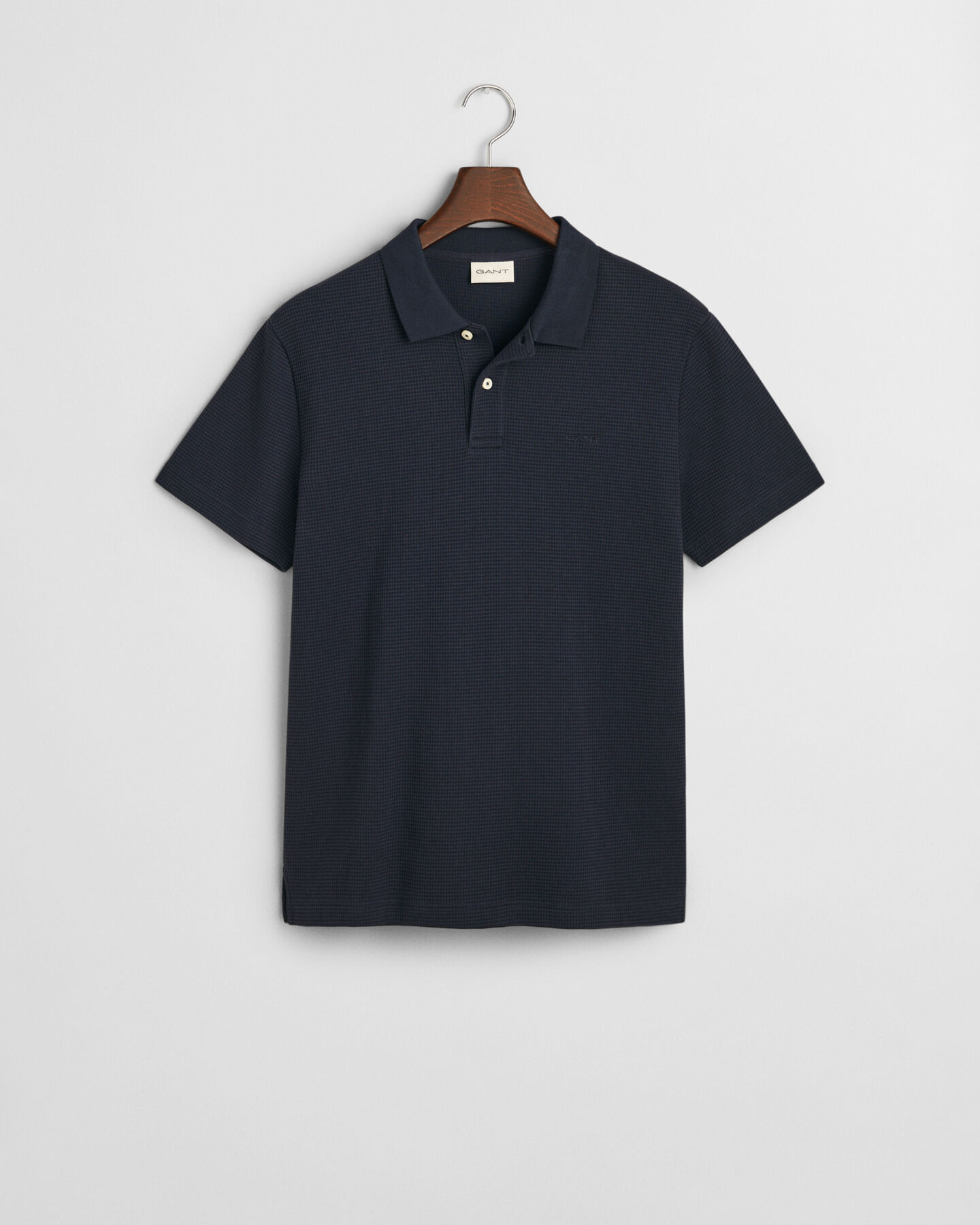 Waffle Textured Polo Shirt
