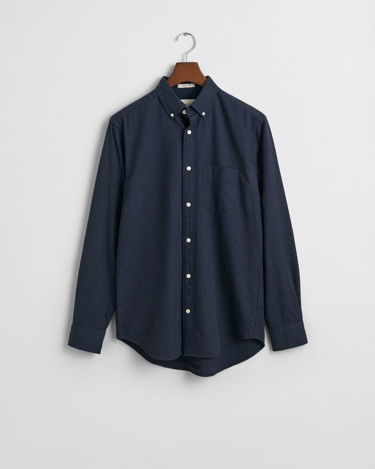 Regular Fit Flannel Melange Shirt