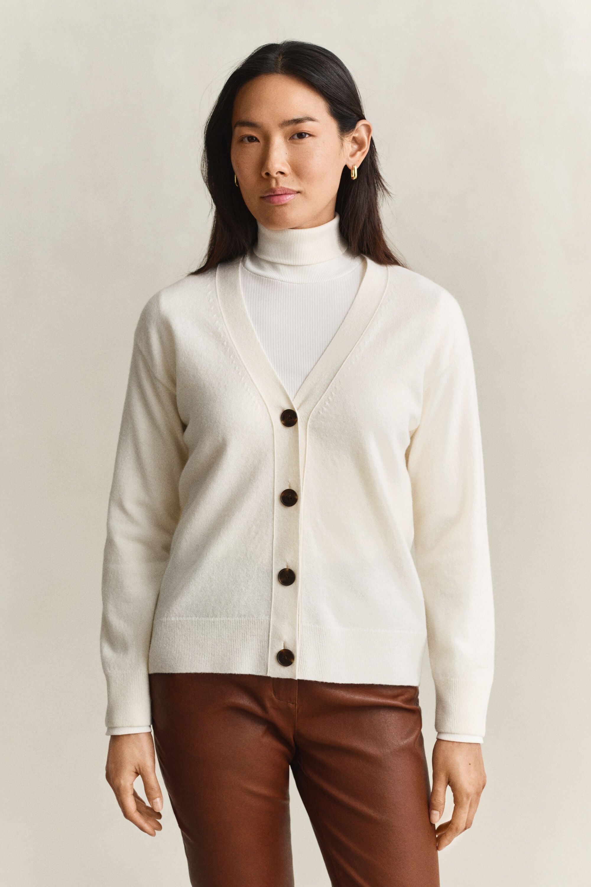 Superfine Lambswool Cardigan