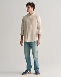 Regular Fit Linen Shirt