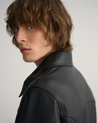 Short Leather Jacket